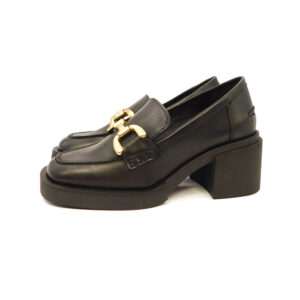 Brunelli Donna Mocassino Nero Al106 1