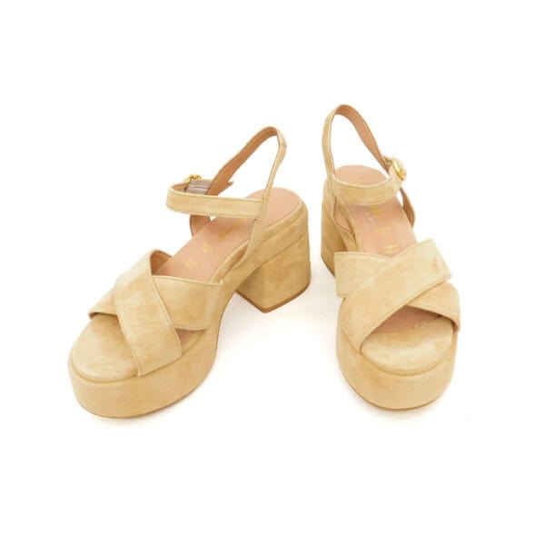 Lesautre Donna Sandalo Beige 5017 2