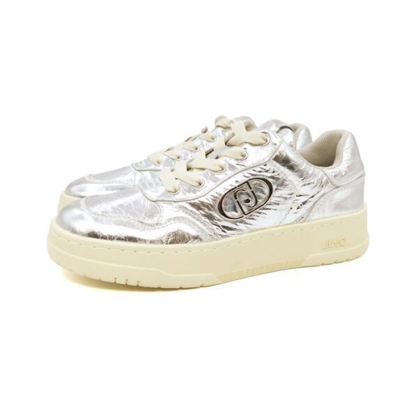 Liujo Donna Sneaker Argento Ba5037met 1