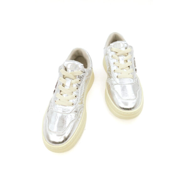 Liujo Donna Sneaker Argento Ba5037met 3