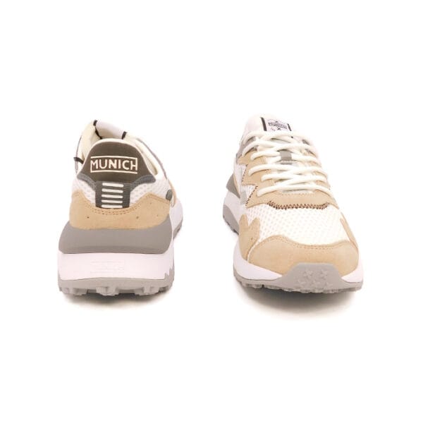 Munich Uomo Sneaker Biancobeige 9880012 2