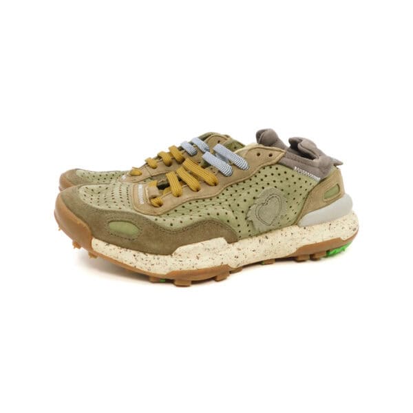 Satorisan Uomo Sneaker Verde 10073 1