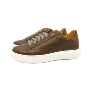 Stokton Uomo Sneaker Marrone 585 1