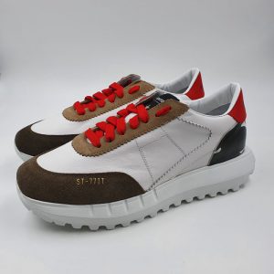 Stokton Uomo Sneaker Marrone Vintage 1