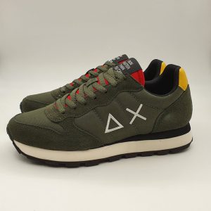 Sun68 Uomo Sneaker Verde 41101 1