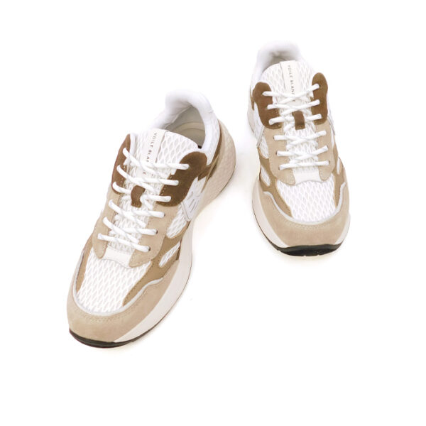 Voile Blanche Uomo Sneaker Bia Beige 1d61 3