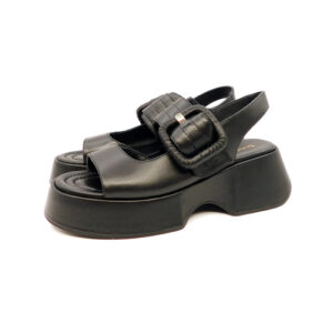 Zanon Donna Sandalo Nero 1206 1